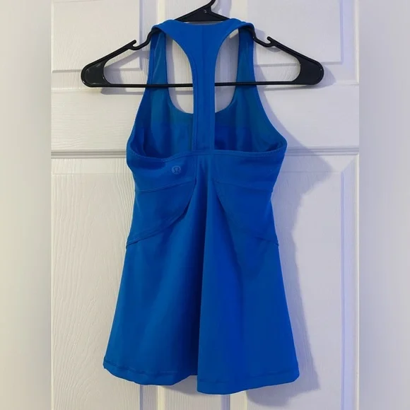 Lululemon Blue Racerback Tank Top - Picture 2 of 4